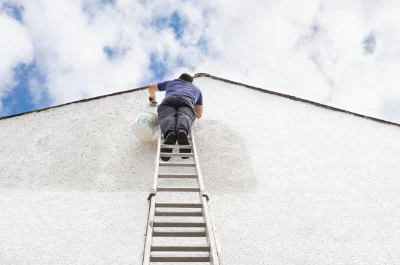 Peinture extérieure à Agnin — façades et ravalement